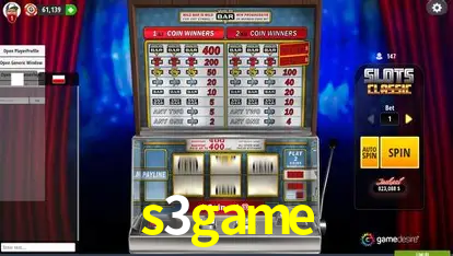 Descubra o Mundo do Cassino Online com s3game